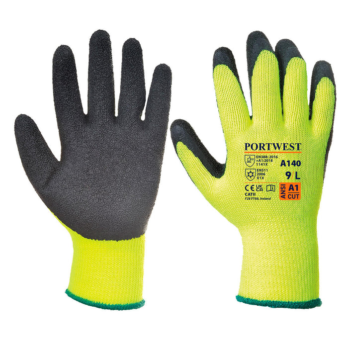 Thermal Grip Glove - Latex - A140BKR