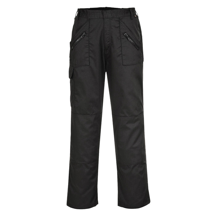 Action Trousers With Back Elastication - C887BKR
