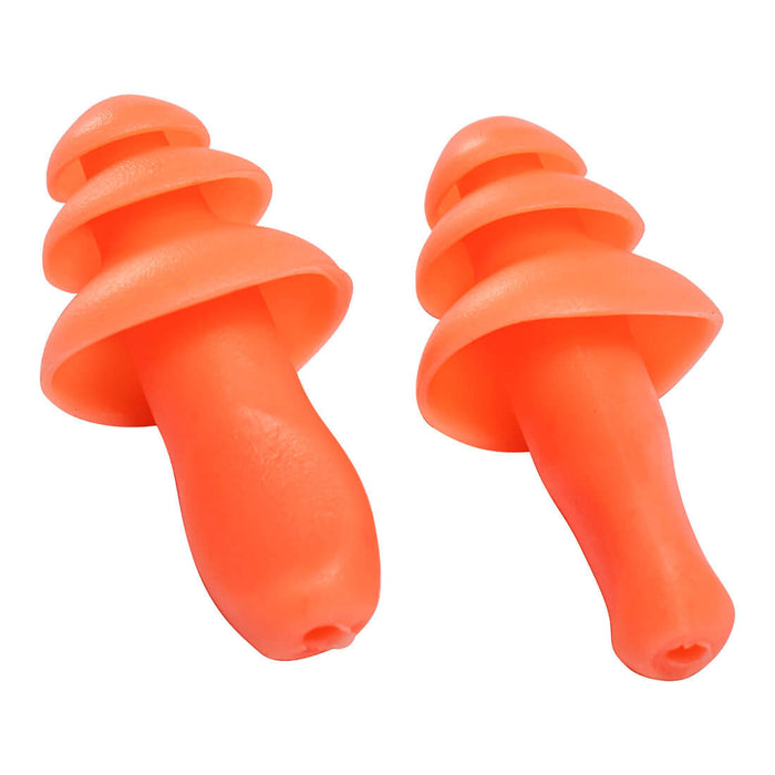 Reusable TPR Ear Plugs (50 Pairs) - EP10ORR