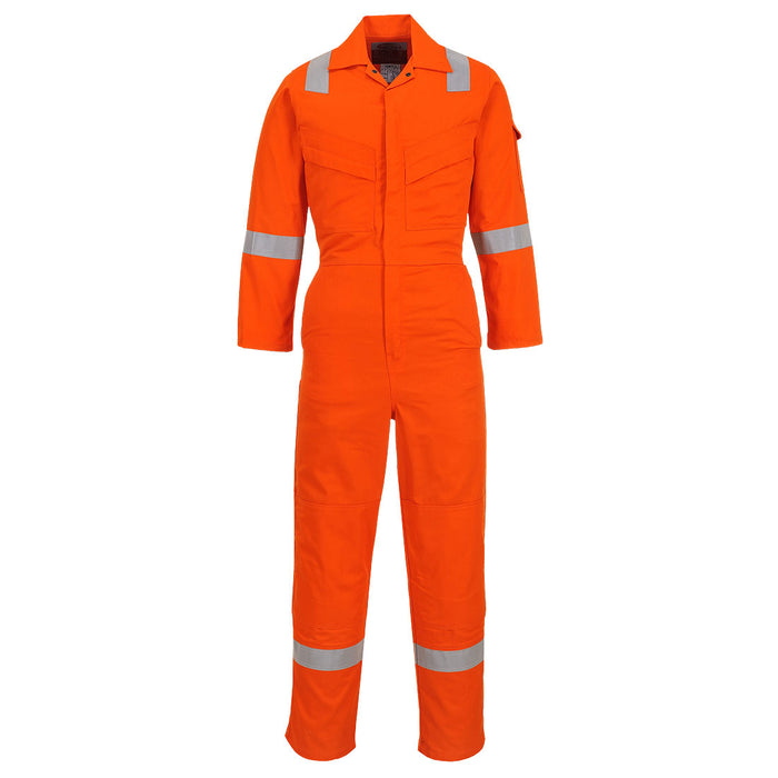 Flame Resistant Light Weight Anti-Static Coverall 280g - FR28ORR