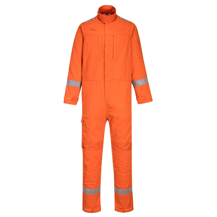 Bizflame Work Lightweight Stretch Panelled Coverall - FR502ORR