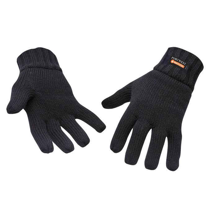 Insulated Knit Glove - GL13BKR