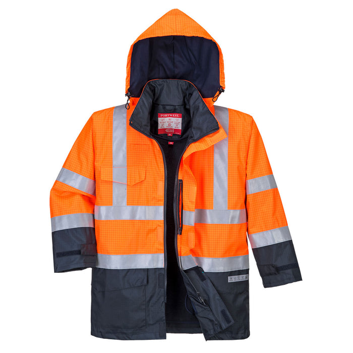 Bizflame Rain Hi-Vis Multi-Protection Jacket - S779ONR