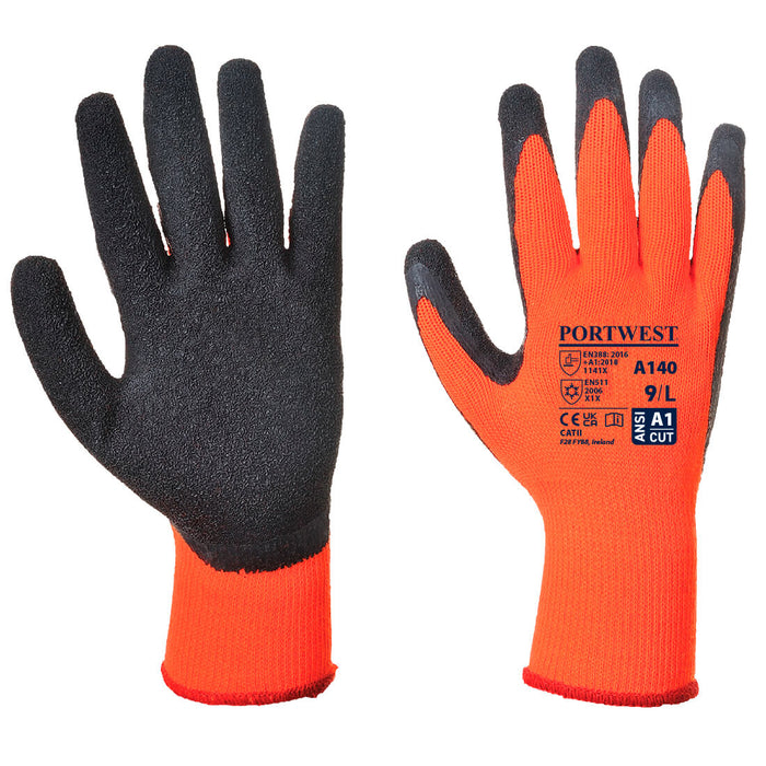 Thermal Grip Glove - Latex - A140ORB