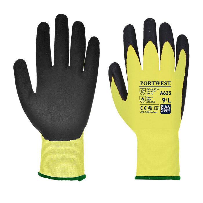 Vis-Tex Cut Resistant Glove - PU - A625Y8R
