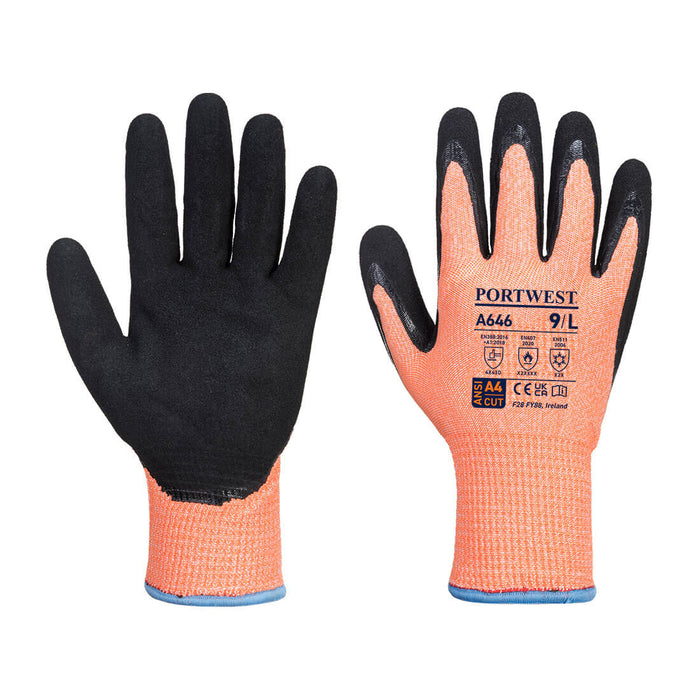 Vis-Tex Winter HR Cut Glove Nitrile - A646O8R