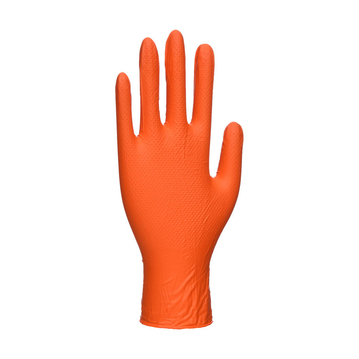 Orange HD Disposable Glove (Pk100) - A930ORR