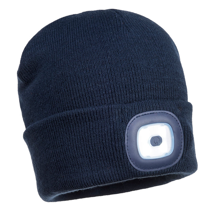 Rechargeable Twin LED Beanie - B028NAR