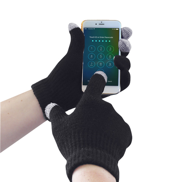 Touchscreen Knit Glove - GL16BKR