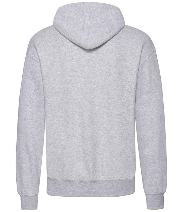 Fruit of the Loom Classic Hooded Sweatshirt | Heather Grey - SS14-HEA ...